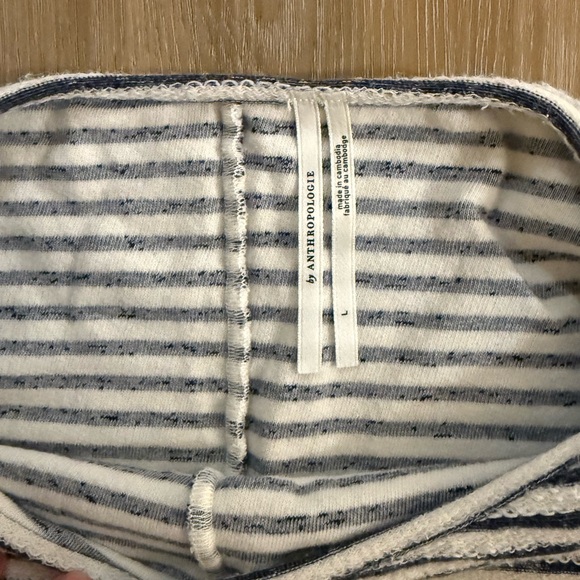 Anthropologie Navy and White Willa Lounge Set - Picture 8 of 10